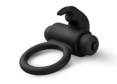 Easytoys - Bunny Vibe Ring - Black photo