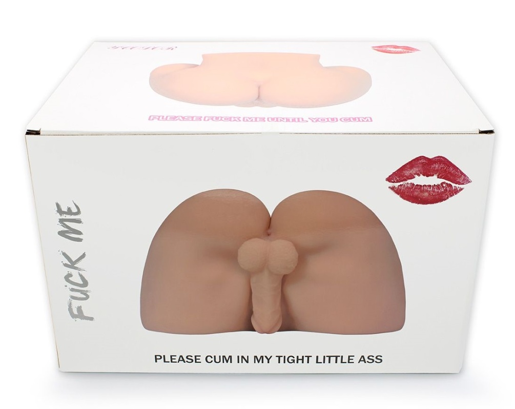 Elevate your intimate experiences to new heights with our Ma... Perfect Toys - Male Ass w Cock Large Masturbator photo-6
