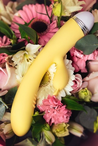 Flovetta - Aster Rabbit Vibrator - Yellow photo