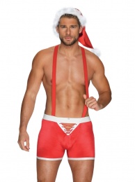 Obsessive - Mr Claus Costume - Red - L/XL photo