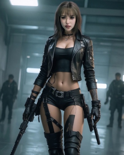 Janna 魔鬼身材白发女特务 超逼柔软TPE仿真性爱娃娃 165 cm (矽胶头) 照片