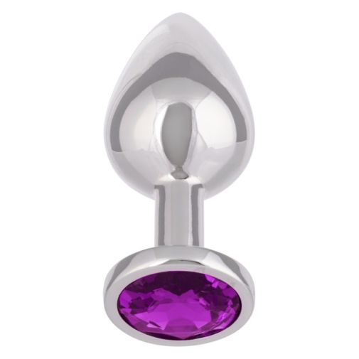 CEN - Jewel Amethyst Anal Plug L - Purple photo