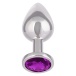CEN - Jewel Amethyst Anal Plug L - Purple photo