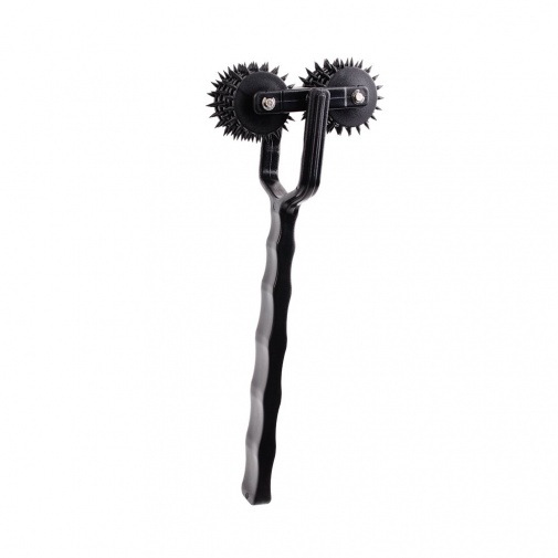 Chisa - 5 Row Double Pinwheel - Black photo