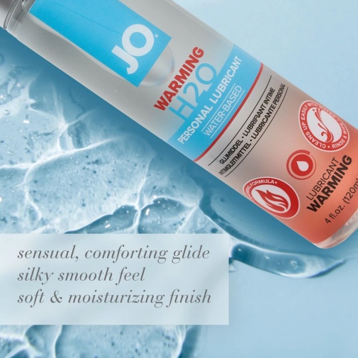 JO - H2O 暖感水性润滑剂 - 120ml 照片