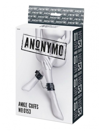 Anonymo - Ankle Cuffs - Black photo