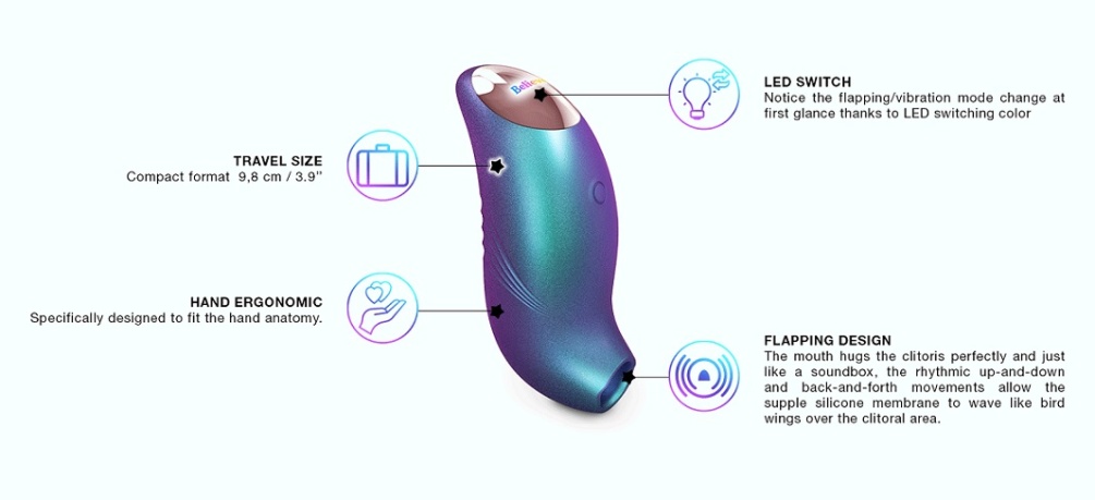 The perfect compact hand ergonomic shape - specifically desi... Love to Love - Believer Clit Stimulator - Pink photo-5