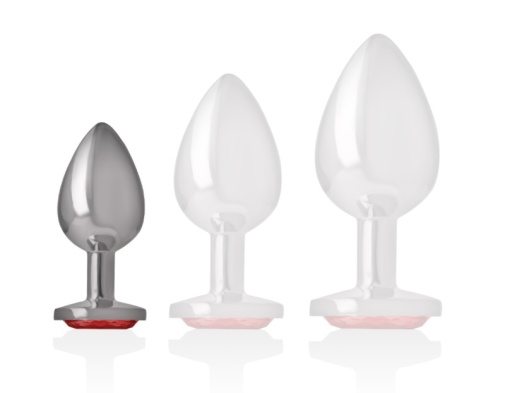 Intense - Metal Gem Plug S - Red photo