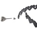 Sex&Mischief - Heart Day Collar - Black photo-2