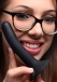 Strap U - Small Strap-On Dildo - Black photo-4