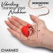 Charmed - 10X Vibro Heart Necklace - Red photo-8