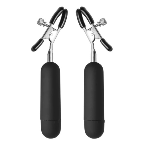 Master Series - Dark Passion Vibro Nipple Clamps photo