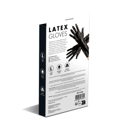 Prowler - Latex Gloves - Black - L photo