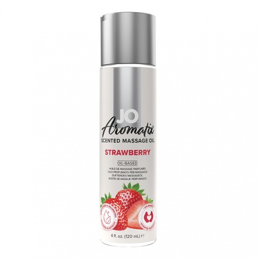JO - Aromatix Strawberry Massage Oil - 120ml photo