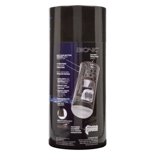 CEN - Bionic Power 電動飛機杯 - 黑色 照片