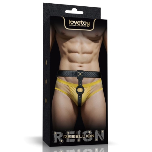 Lovetoy - Rebellion Reign Strap-On Harness - Black photo