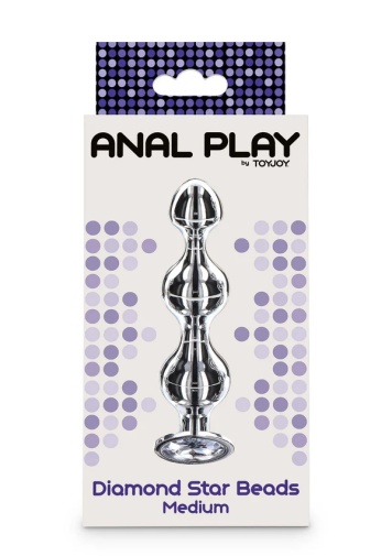 ToyJoy - Diamond Star Anal Beads M photo