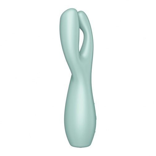 Satisfyer - Threesome 3 阴蒂刺激器  -  薄荷绿色 照片