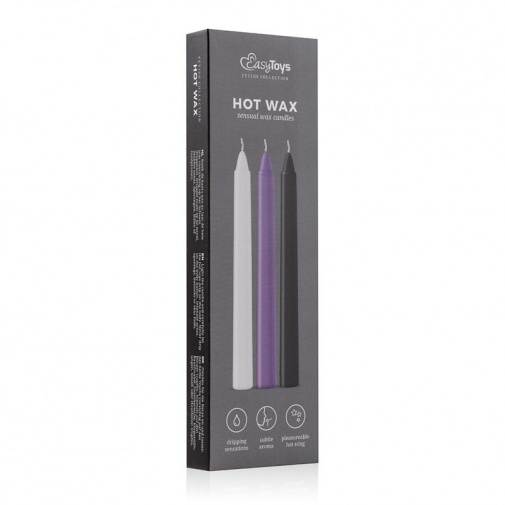 Easytoys - Sensual Hot Wax Candles 3 pcs photo
