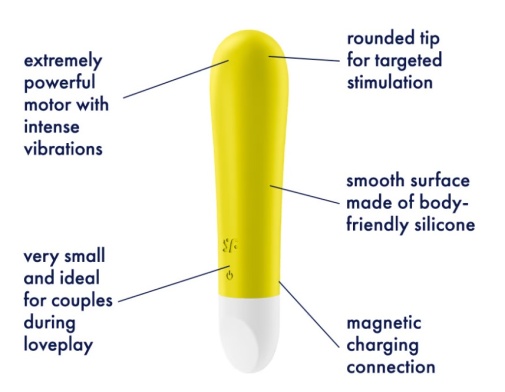 Satisfyer - Ultra Power Bullet 1 - Yellow photo