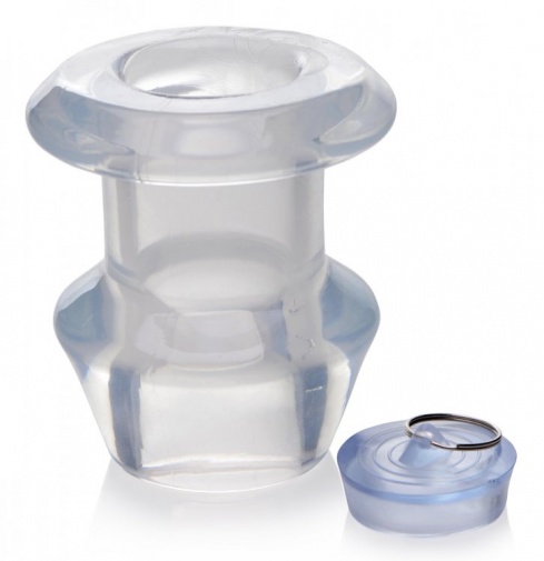 Master Series - Ass Bung Hollow Anal Dilator XL - Clear photo
