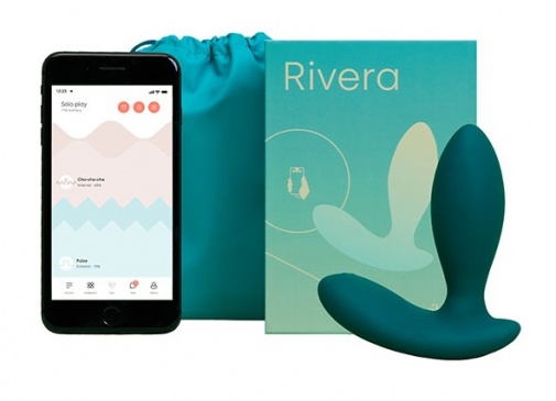 Vibio - Rivera App-Controlled Vibro Plug - Green photo