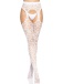 Leg Avenue - Amore Heart Pantyhose - White photo-3