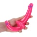 RealRock - 6" 免束带穿戴式夜光假阳具 - 粉红色 照片-2
