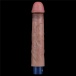 Lovetoy - 9" 超柔軟仿真震動假陽具 - 啡色 照片-5