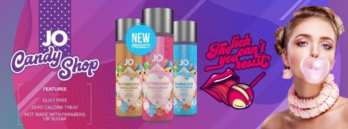 JO - H2O Candy Shop Cotton Candy Lubricant - 60ml photo
