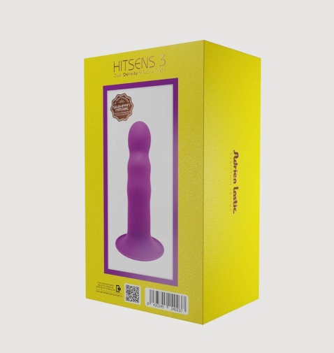 Adrien Lastic - 7'' 矽膠假陽具 - 紫色 照片