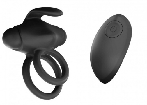 Love to Love - Mr & Mrs Vibe Ring - Black photo