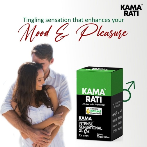 Kama Rati - 男士強力刺激凝膠XL - 20g 照片