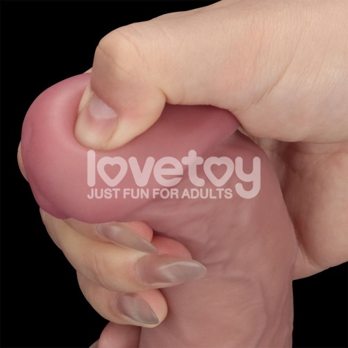 Lovetoy - 8'' Vibro Power Cock - Flesh photo