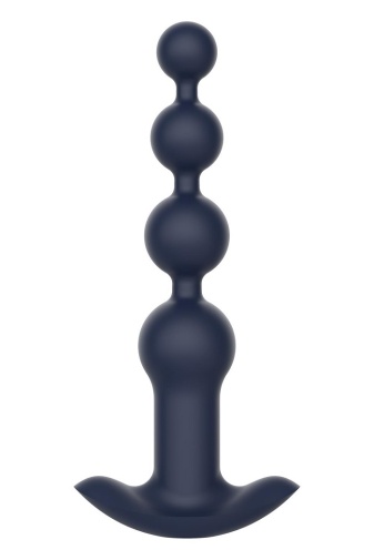 Dreamtoys - Apollo 震动后庭串珠塞 连遥控器 - 蓝色 照片