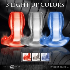 Master Series - LED 灯 - 中空后庭扩张器 大码 - 透明 照片