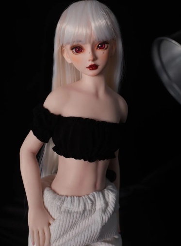 Saki Mini Fantasy Realistic Sex Doll, Skinny, Ultra Soft Silicone 55 cm (1'8 ft)  photo