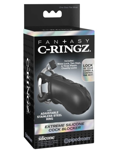 Pipedream - Extreme Silicone Cock Block - Black photo