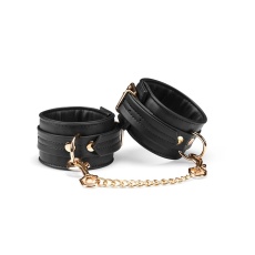 Liebe Seele - Organosilicon Ankle Cuffs - Black photo