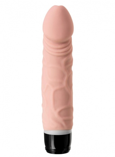 A-Toys - 多段速震动假阳具 19.3cm - 肉色 照片