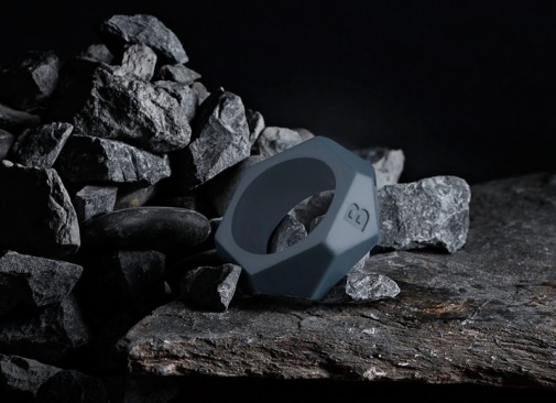 Boners - Diamond Cock Ring - Grey photo