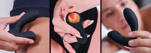 SVAKOM - Vick Neo Interactive Prostate Vibrator - Black photo