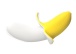 YY Horse - Mini Banana Vibrator - Yellow photo-3