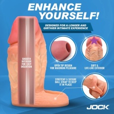 Jock - Enhancer Penis Sleeve - Light photo