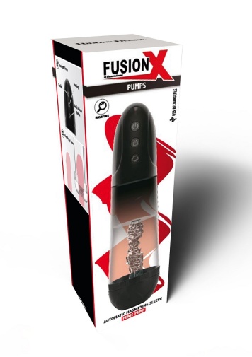 Hidden Desire - Auto Magnify Penis Pump - Black photo