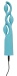 You2Toys - Fabulous Triple Vibrator - Turquoise photo-8