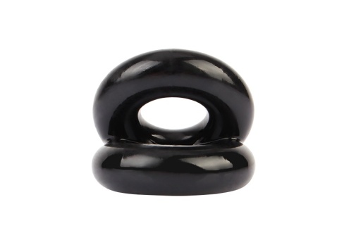 Chisa - Dual Pleasure Ring - Black photo