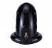 MT - Plastic Chastity Cage w Magic Lock - Black photo-4