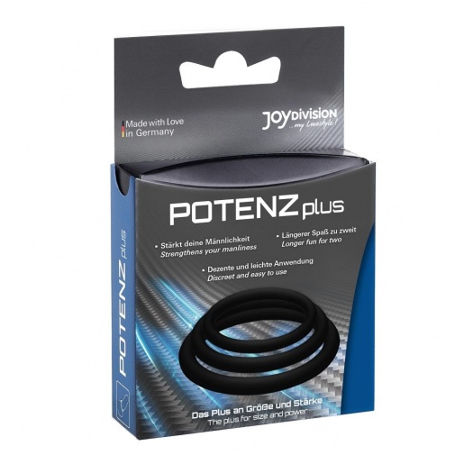 Joy Division - POTENZplus Ring Set - Black photo