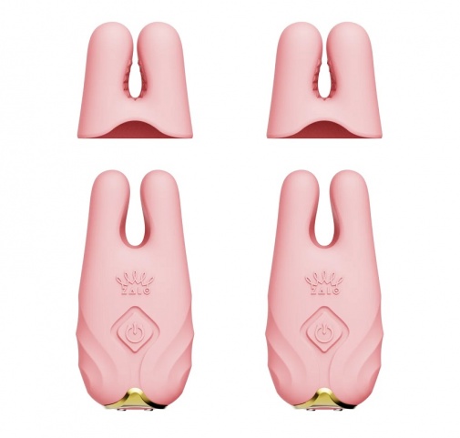 Zalo - Nave 可APP遥距控制乳头震动器 - 珊瑚粉色 照片